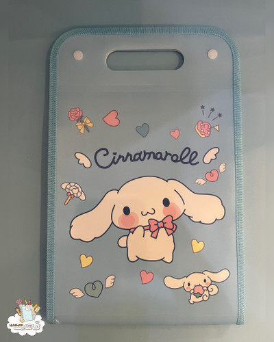 پوشه دیوایدری آبی رنگ طرح سینامورال