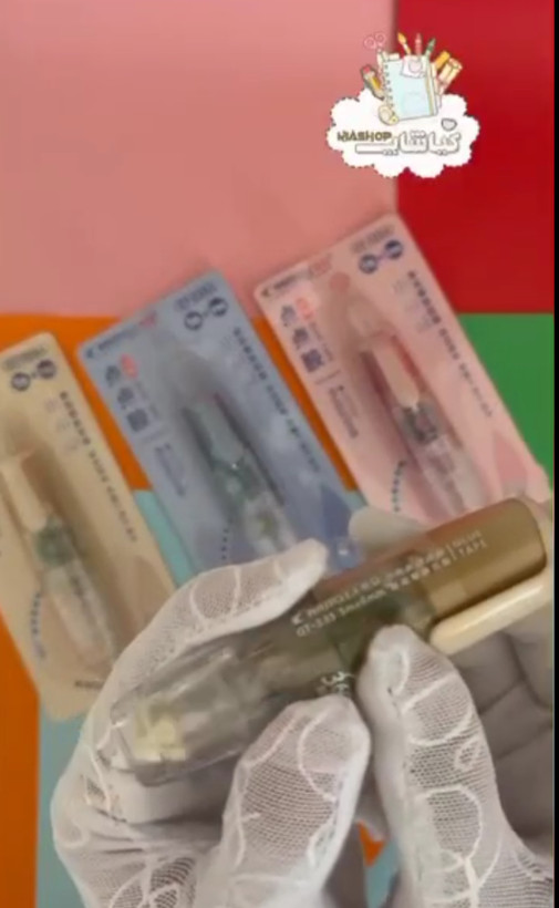 چسب نواری شفاف مدل دوطرفه طرح اتودی