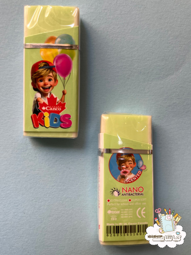 پاک کن دو رنگ عطری پاستلو کنکوکیدز مدل نانو آنتی باکتریال