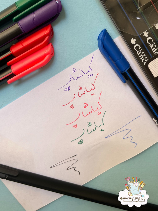 روان نویس کنکو Canco نوک نمدی مدل فاین لاینر Fine liner (۶ عددی)