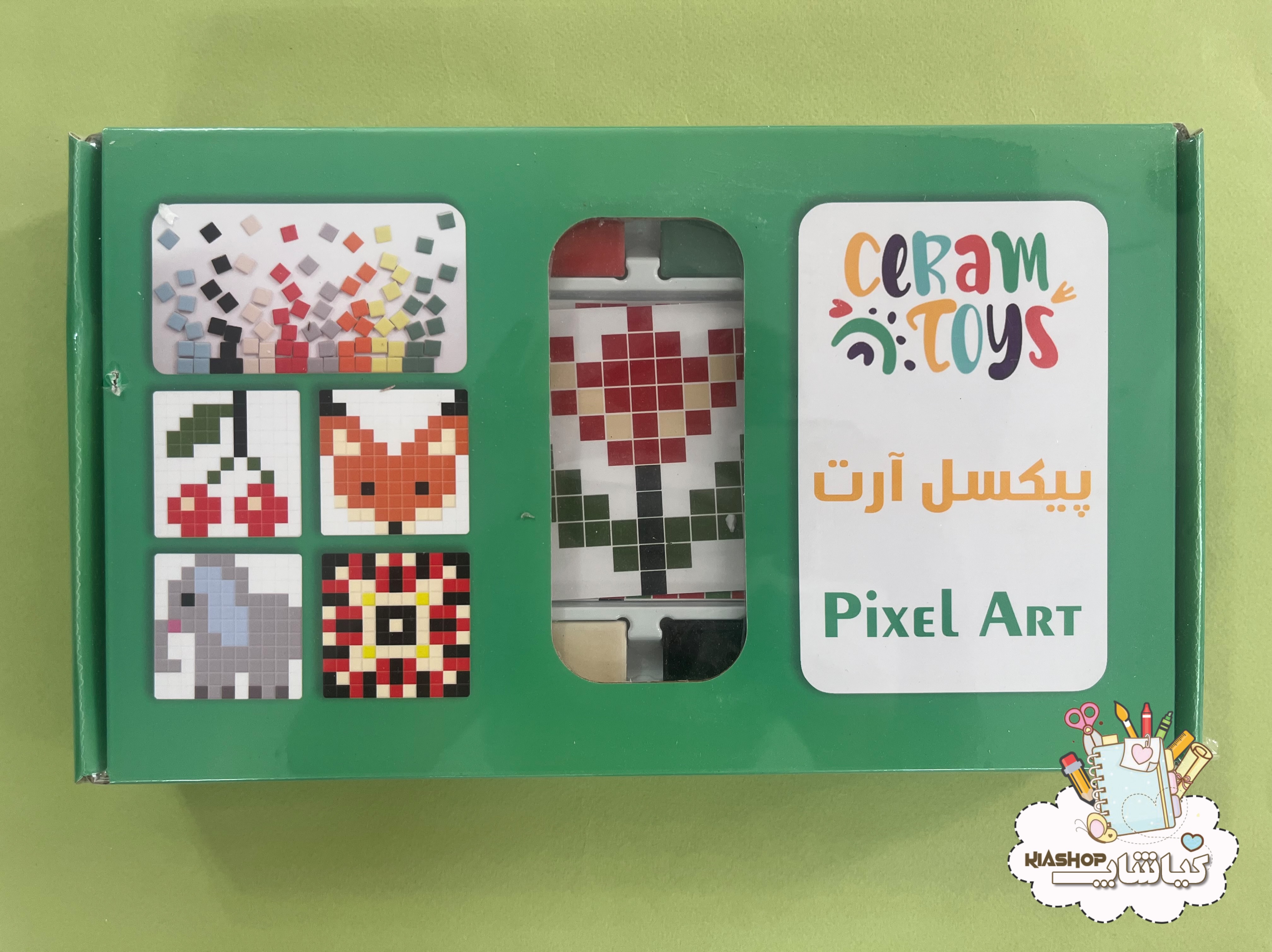 پیکسل آرت سرام تویز